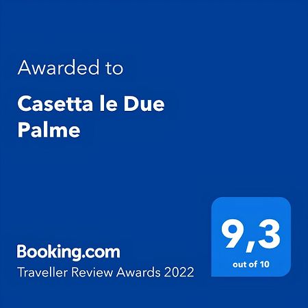 Casetta "Le Due Palme" 卡斯泰拉马莱 外观 照片